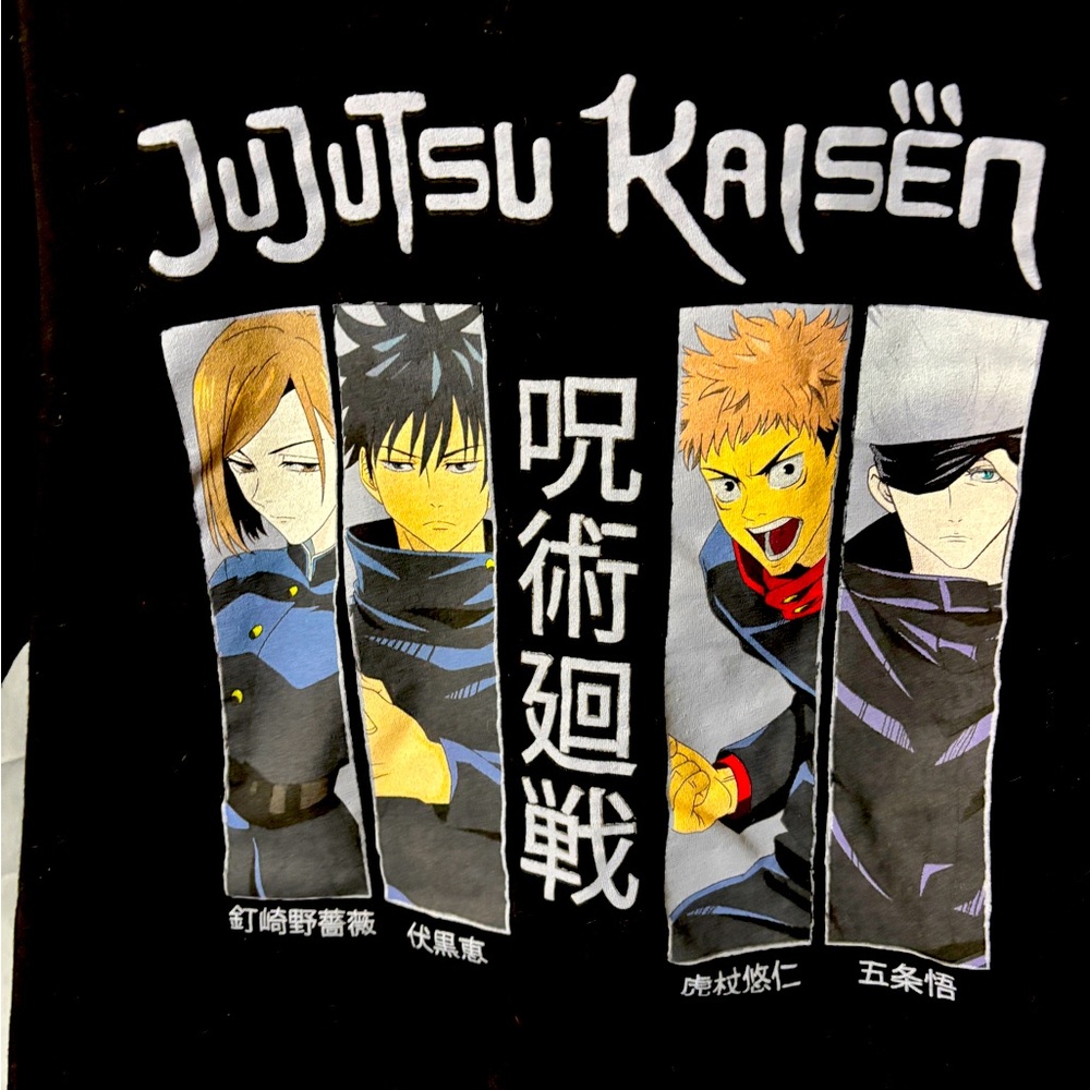 Jujutsu Kaisen Anime Graphic T-Shirt
